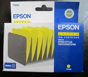 Cartouche jaune T042440 Epson - ORIGINALE - Photo 1/1