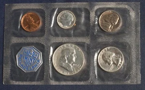1957 Silver Proof Set (5 Total Coins) NO ENVELOPE Lot 150846 - Picture 1 of 3