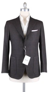 Orazio Luciano Brown Plaid Sportcoat - 44/54 - (A9254) - Picture 1 of 4