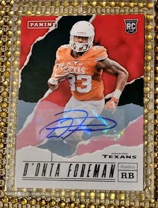 MINT‼️AUTO 2017 Panini Father's Day Dont'a Foreman #44 RC TITANS TEXANS UHD PICS - Picture 1 of 6