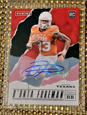 MINT‼️AUTO 2017 Panini Father's Day Dont'a Foreman #44 RC TITANS TEXANS UHD PICS - Image 1 of 4