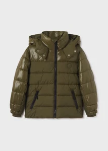 GIUBBINO PIUMINO GIUBBOTTO RAGAZZO MAYORAL 7437 51 VERDE ORIGINALE AI 2024 - Picture 1 of 3