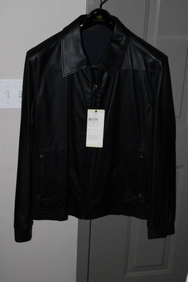 Chaqueta de bombardero reversible Zilli Reindeer $14,400 nueva con etiquetas, ¡100 % auténtica! Foto 1 de 4