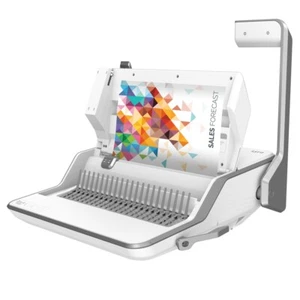 Fellowes Lyra 3 in 1 rilegatrice manuale da ufficio a pettine / punzonatrice / cucitrice - Foto 1 di 1