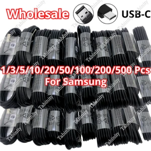 Wholesale Bulk USB C Type C Charger Cable Fast Charging Cord For Android Samsung - Picture 1 of 10