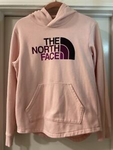 The North Face Pink and Purple Hoodie Sweatshirt Youth L