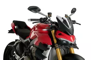 Luz parabrisas pantalla Puig Sport humo Ducati Streetfighter V2 V4 y S 20 - 25 - Imagen 1 de 9