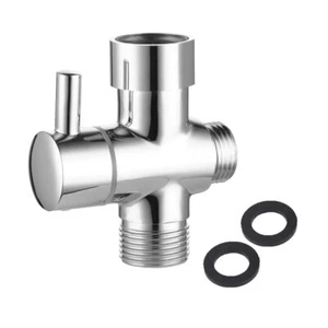 Bidet T Valve T adapter Toilet Bidet with Shut off T Valve 7/8 T adapter or 1... - Picture 1 of 3