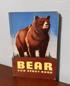 Bear Cub Scout Book BSA Boy Scouts of America Manual 1954 Logros Usado - Imagen 1 de 16