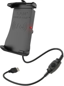 Ram Mounts Quick-Grip Wireless Charging Mount Holder Quick Grip RAM-HOL-UN14WB - Picture 1 of 1
