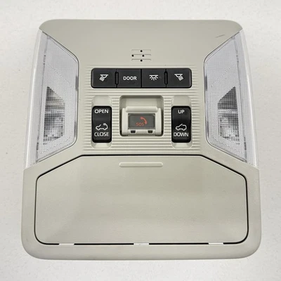 19-25 Toyota RAV4 Front Overhead Console Dome Light Lamp Gray W/ Sunroof OEM - Image 1 of 4