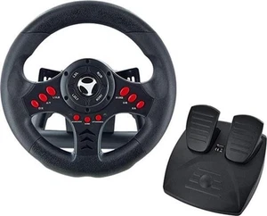 Subsonic Universal Racing Wheel With Pedals PC PS4 Xbox Video Game Controller - Picture 1 of 1