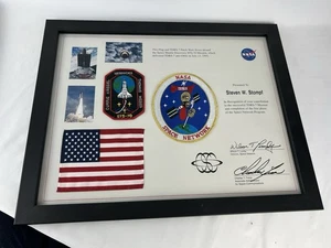 SPACE FLOWN Flag & Patch STS-70 Mission 1995 RARE READ - Bild 1 von 8