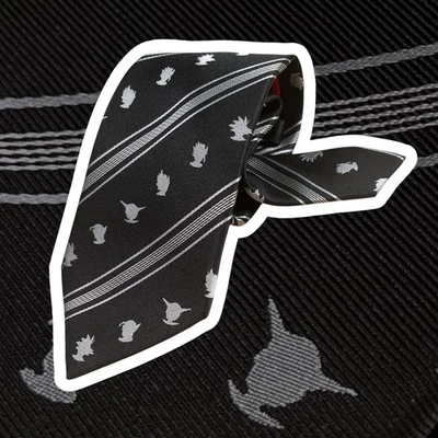 Corbata Dragon Ball Z Silhouette Bandai Japón Licencia Piccolo Corbata Anime Foto 1 de 4