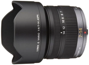 Panasonic Micro Four Thirds 7-14mm F4.0 Wide Angle Zoom G VARIO ASPH. H-F007014 - Picture 1 of 3
