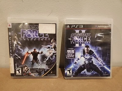 Star Wars: The Force Unleashed I & II  Bundle (PlayStation 3 PS3) Tested! - Image 1 of 4