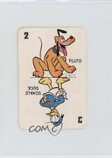 1946 Russell Games Disney Card Game Blue Back Pluto Donald Duck #2/3PD 0kb5