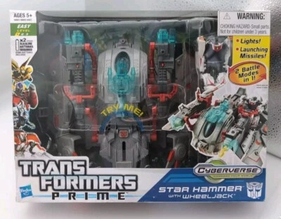 Transformers RID Prime STAR HAMMER w/ Legion WHEELJACK NEW Sealed 2011 Hasbro - Image 1 of 2