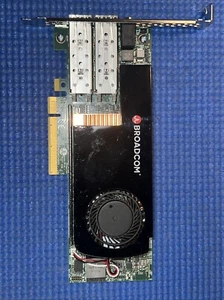 BROADCOM BCM958802A8046C PS225-H16 2Port 25Gb PCIE 16GB DDR4 SmarNIC - Afbeelding 1 van 4