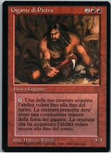 Stone Giant | MtG Magic Revised Ed FBB (Foreign Black Border) | Italian ITA | NM