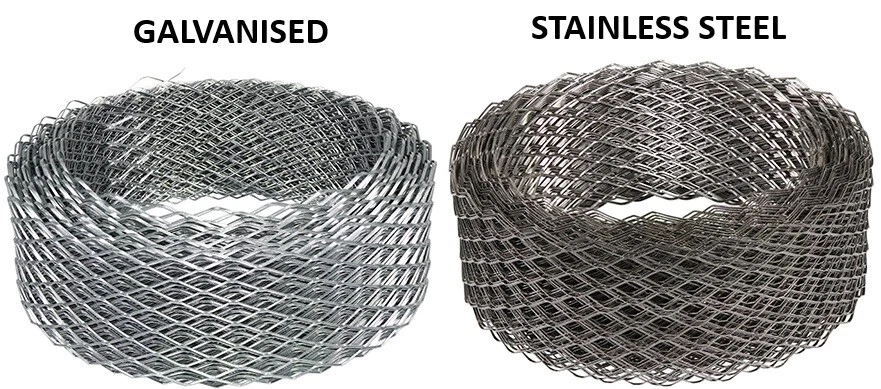 Brick Reinforcing Coil Masonry Mesh Galvanised Stainless 20m Metre Rolls