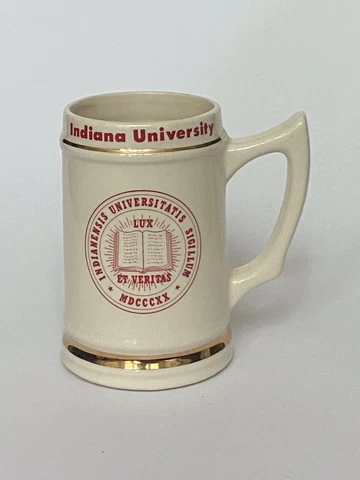 Vintage Indiana University Stein Mug From The 1970’s Cover