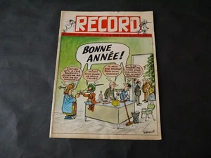 JOURNAL RECORD 1ERE SÉRIE N°49 DE 1966 + MIC RECORD CALENDRIER 1965 DORVILLE - Picture 1 of 1