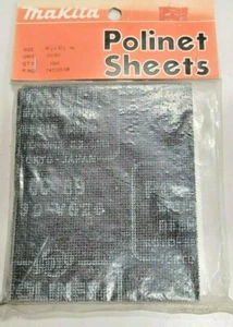 742105-OB Makita Polinet Sheet 4-1/2" x 5-1/2 CC-80 Grit Pack of 10 - Picture 1 of 6