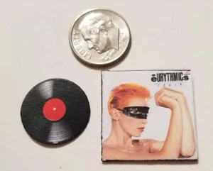 Dollhouse Miniature Record Album 1" 1:12 Barbie Eurythmics Lennox - Picture 1 of 2