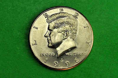 Moneda de medio dólar Kennedy 1996-P GEM BU Mint State Foto 1 de 2