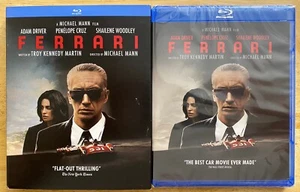 NEU FERRARI BLU RAY MIT SCHUBERHÜLLE EIN MICHAEL MANN FILM ADAM DRIVER - Bild 1 von 2