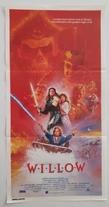 Willow 1988 Val Kilmer Australian Daybill Cinema Poster - Picture 1 of 1