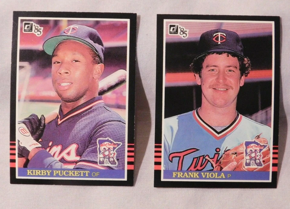 1985 Donruss Minnesota Twins Baseball Card Pick one - Image 1 of 1