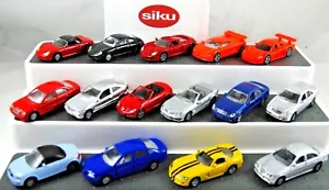 Various SIKU AUDI DODGE JAGUAR MERCEDES-BENZ PORSCHE VW + SPECIAL Cars Mix Lot - Picture 1 of 191