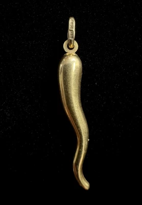 UNOARRE Cornicello Oro Amarillo 18k 1.2g 26mm Foto 1 de 4