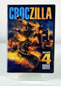 Croczilla & 4 Bonus Movies DVD monster horror movie kaiju giant crocodile NEW! - Picture 1 of 2