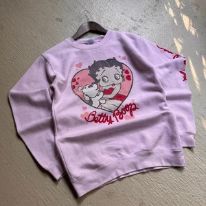 Vintage Betty Boop Heart Women's M Sweatshirt - Picture 1 of 7