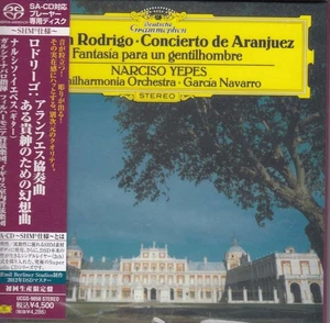 Yepes, Navarro/Philharm. O - Rodrigo: Aranjuez, etc. [SHM-SACD] [Limited] Japan - Bild 1 von 2