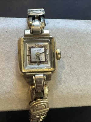 Vintage Ladies Desira Anker 15 Jewels Mechanical Watch Runs RARE - Image 1 of 4
