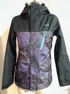 Oakley Kilo Insulated Jacket Women’s Size XXS Black/purple/blue - Picture 1 of 9