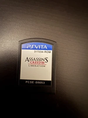 Assassin's Creed III: Liberation Sony PlayStation PS Vita solo cartucho Foto 1 de 2