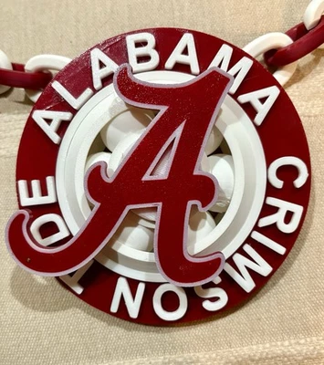 Alabama Crimson Tide Spinning Hype Chain.  Foto 1 de 3