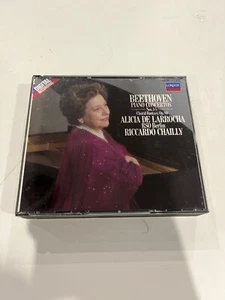 ALICIA DE LARROCHA - Beethoven: Piano Concertos 1-5, Choral Fantasy - 3 CD - Box - Picture 1 of 4
