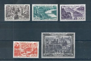 France 1949 Airmail. Views full set of stamps. Mint. Sg 1055-1059 - Picture 1 of 2