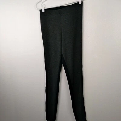 Hue 紧身裤女式小号灰色黑色 L30 运动休闲紧身裤 — 第 1/4 张图片