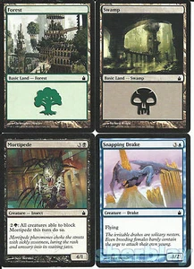 Magic the Gathering TCG RAVNICA Mortipede Snapping Drake Bosque Pantano - Imagen 1 de 1