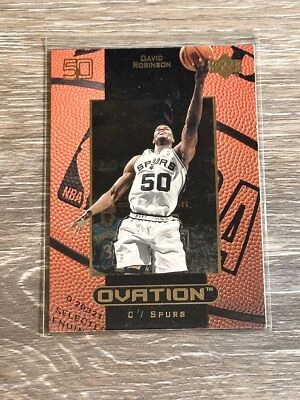David Robinson 1999-00 Upper Deck Ovation #49 San Antonio Spurs - Image 1 of 2