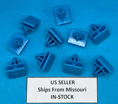 (Pack of 10) Rocker Panel Molding Retainer Clip for Cadillac Deville 25742293 - Image 1 of 4