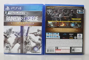 Tom Clancy's Rainbow Six Siege: Gold Edition (Sony PlayStation 4, 2015) PS4 - Imagen 1 de 1