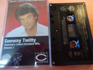 CONWAY TWITTY ~ Latest Greatest Hits Vol. 1 ~ Cassette Tape in Canada Tested - Picture 1 of 1
